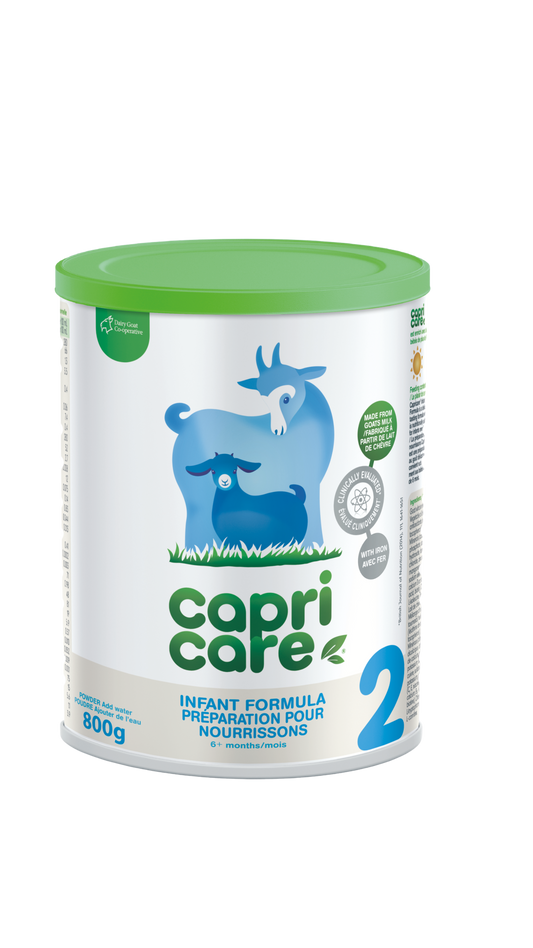 Capricare Goat Milk Infant Formula Ages 6M+ Stage 2 (New Zealand / Non-GMO)