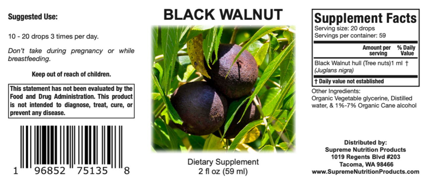Black Walnut Tincture