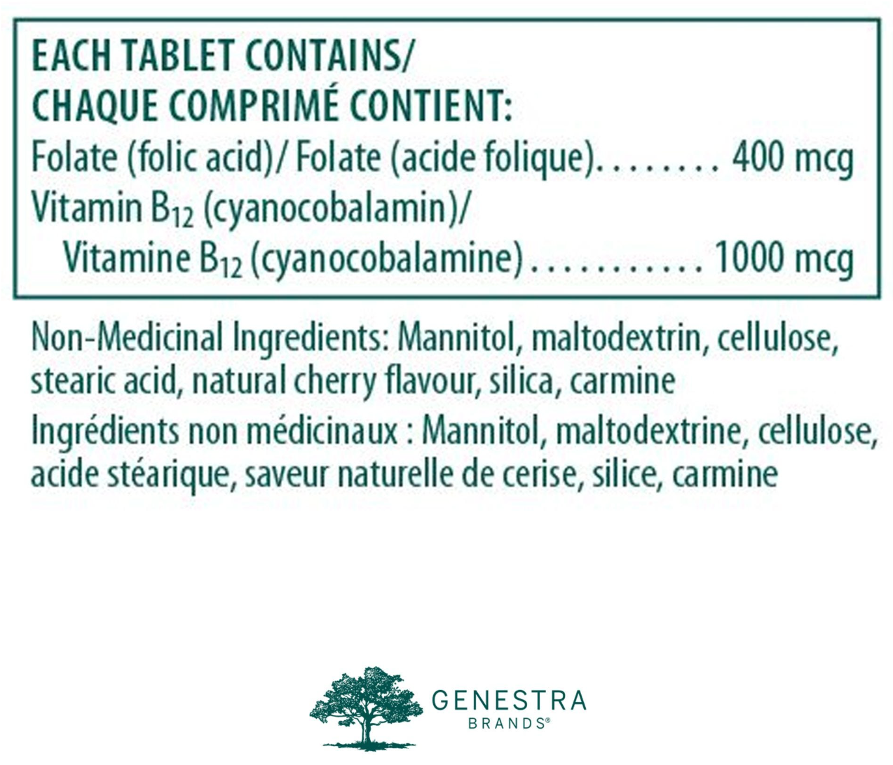Bio B12 + Folic Acid