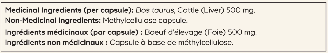 FOIE DE BOEUF NOURRI À L'HERBE