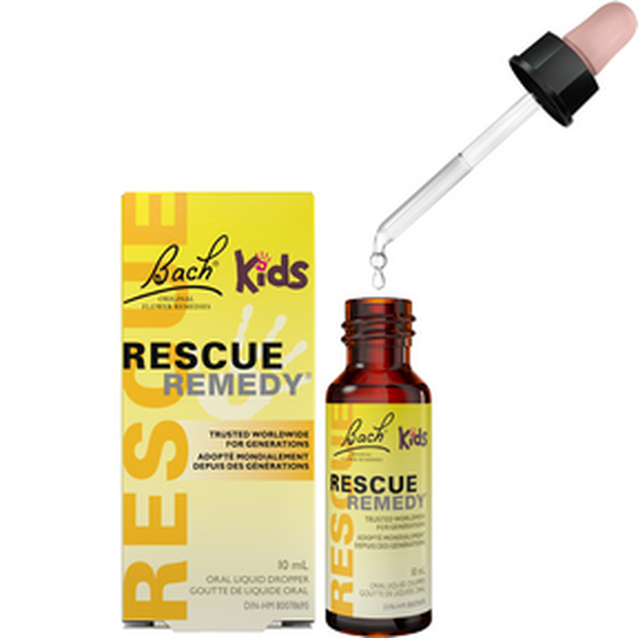Gouttes Bach Rescue Remedy pour enfants