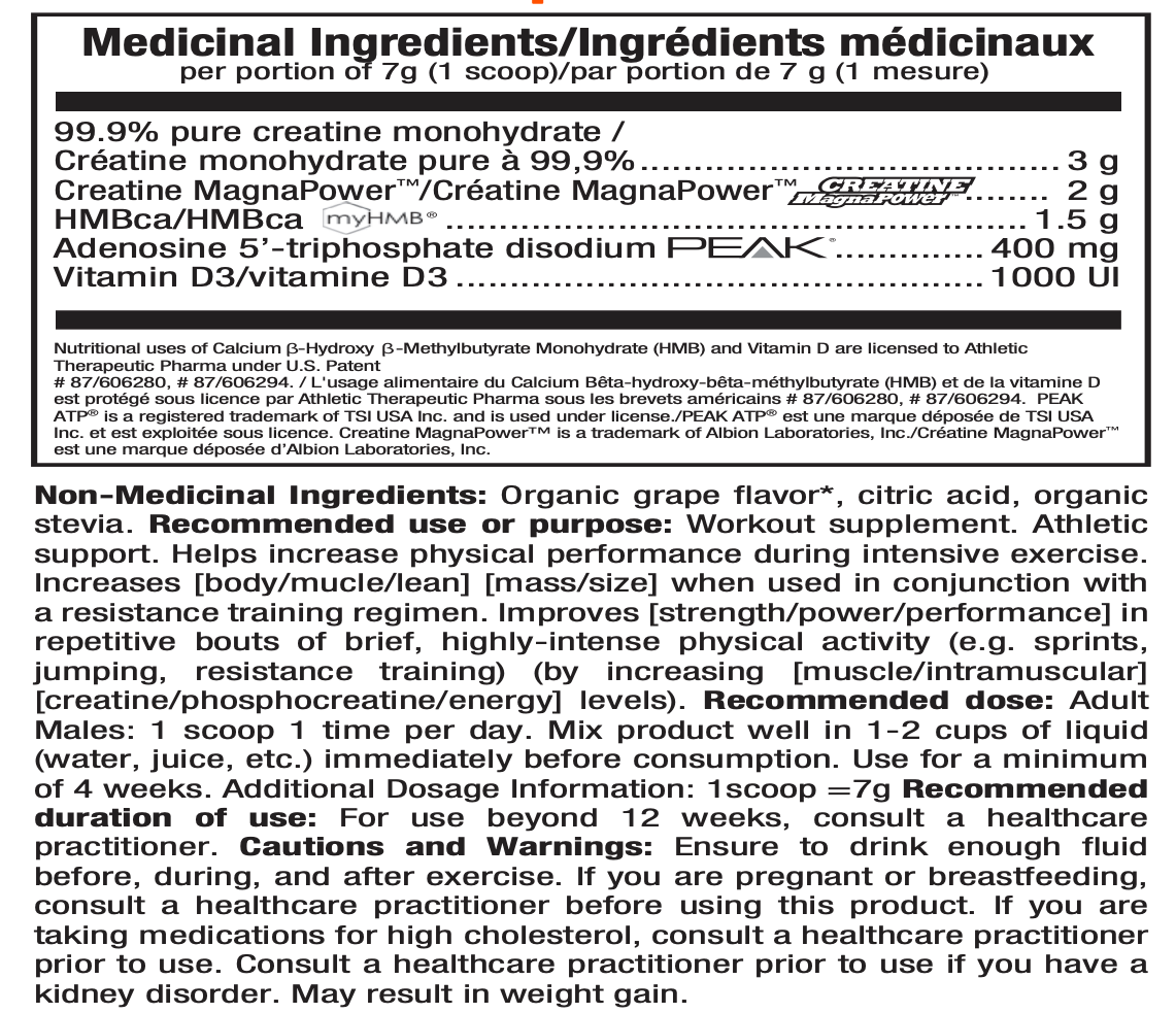 Myoprime (creatine)