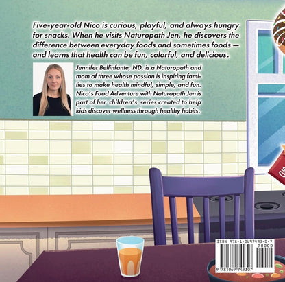 Nico’s Food Adventure with Naturopath Jen - Children’s Book