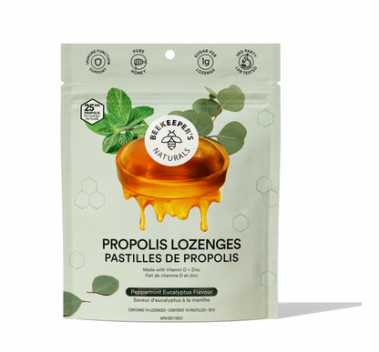 PEPPERMINT EUCALYPTUS PROPOLIS LOZENGES