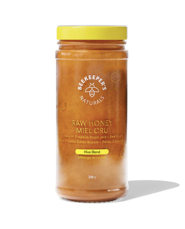 Raw Honey Made with Propolis, Royal Jelly + Bee Pollen