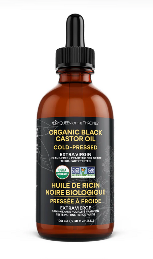 Organic Black Castor Oil for Hair