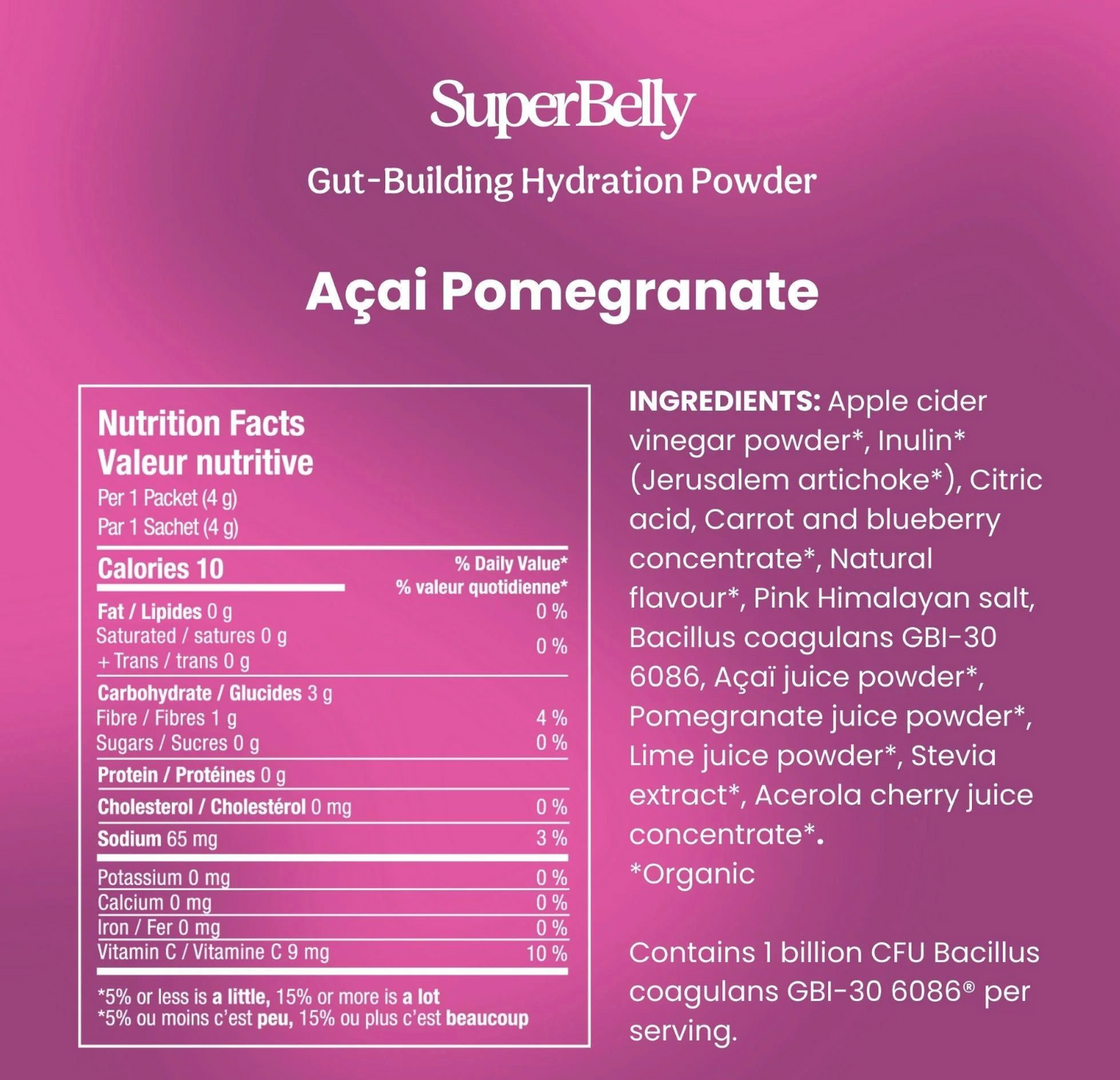 SuperBelly Açai Pomegranate