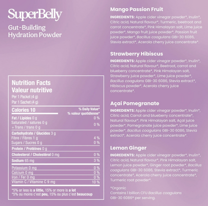 SuperBelly Variety Pack