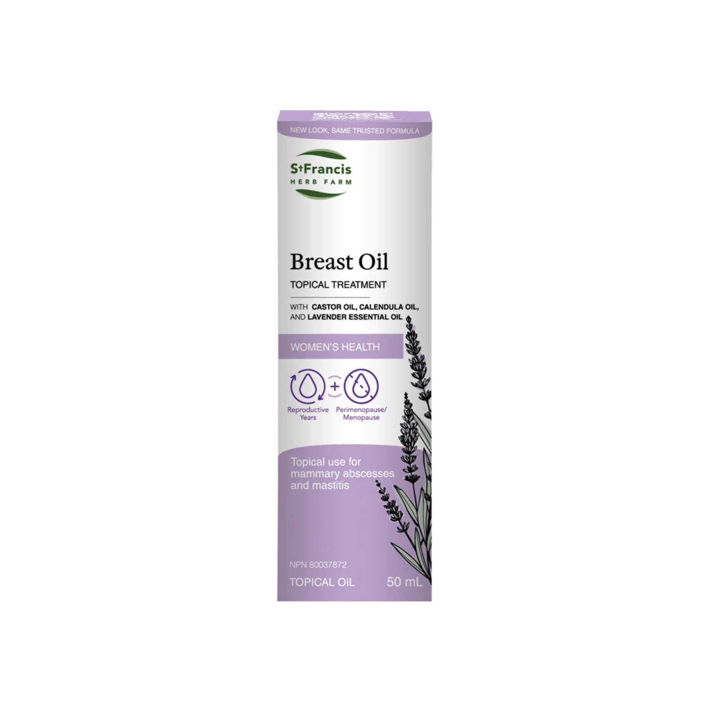 St. Francis Breast Oil - St Francis