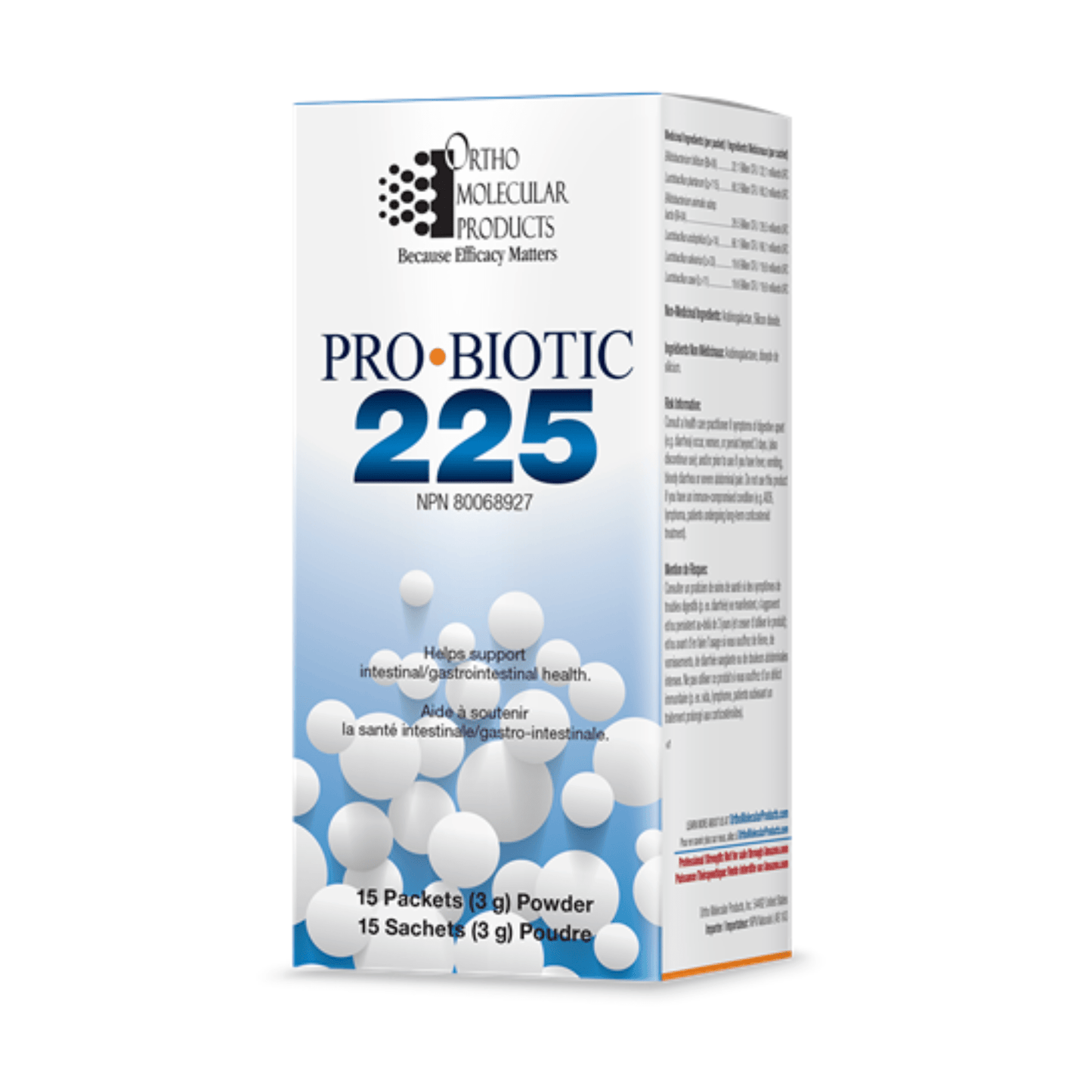 Ortho Molecular Products Probiotic 225 - Ortho Molecular Products