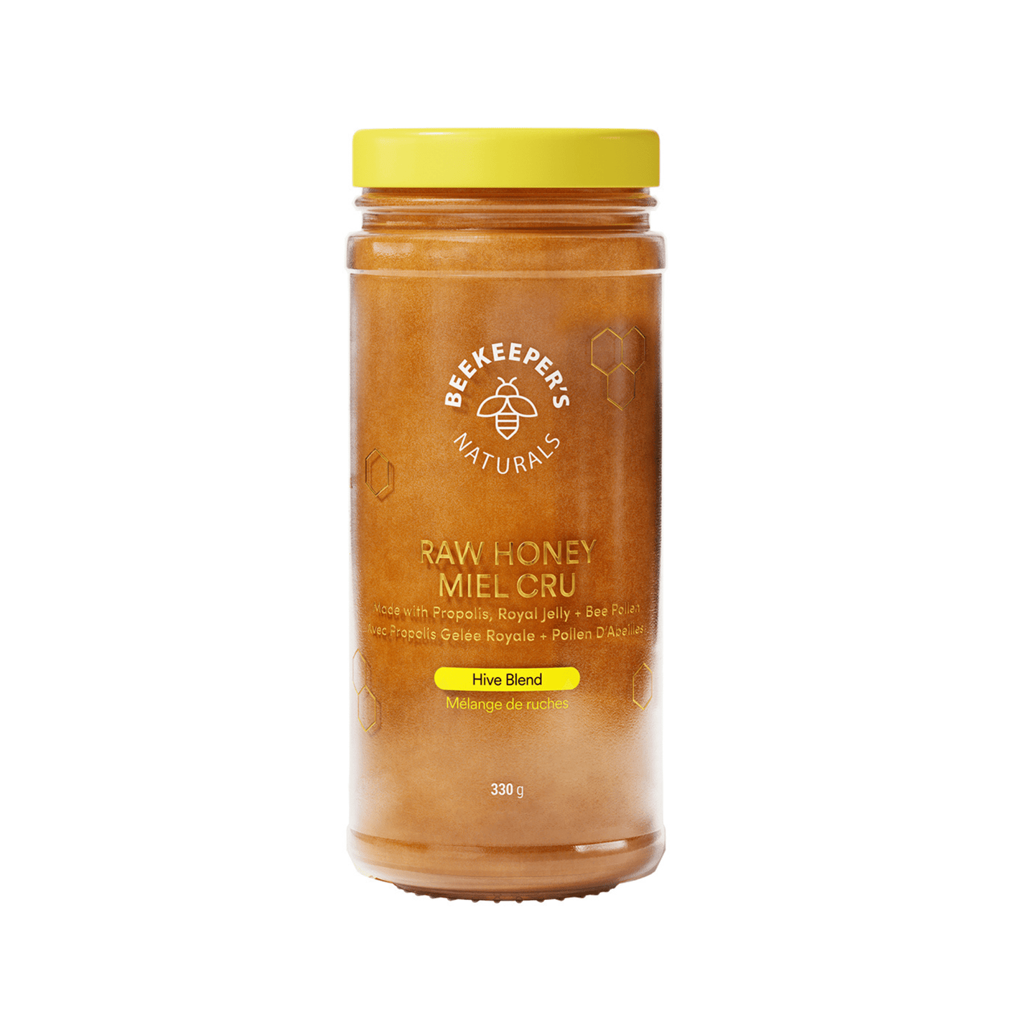Beekeeper's Naturals Raw Honey Made with Propolis, Royal Jelly + Bee Pollen - Beekeeper's Naturals