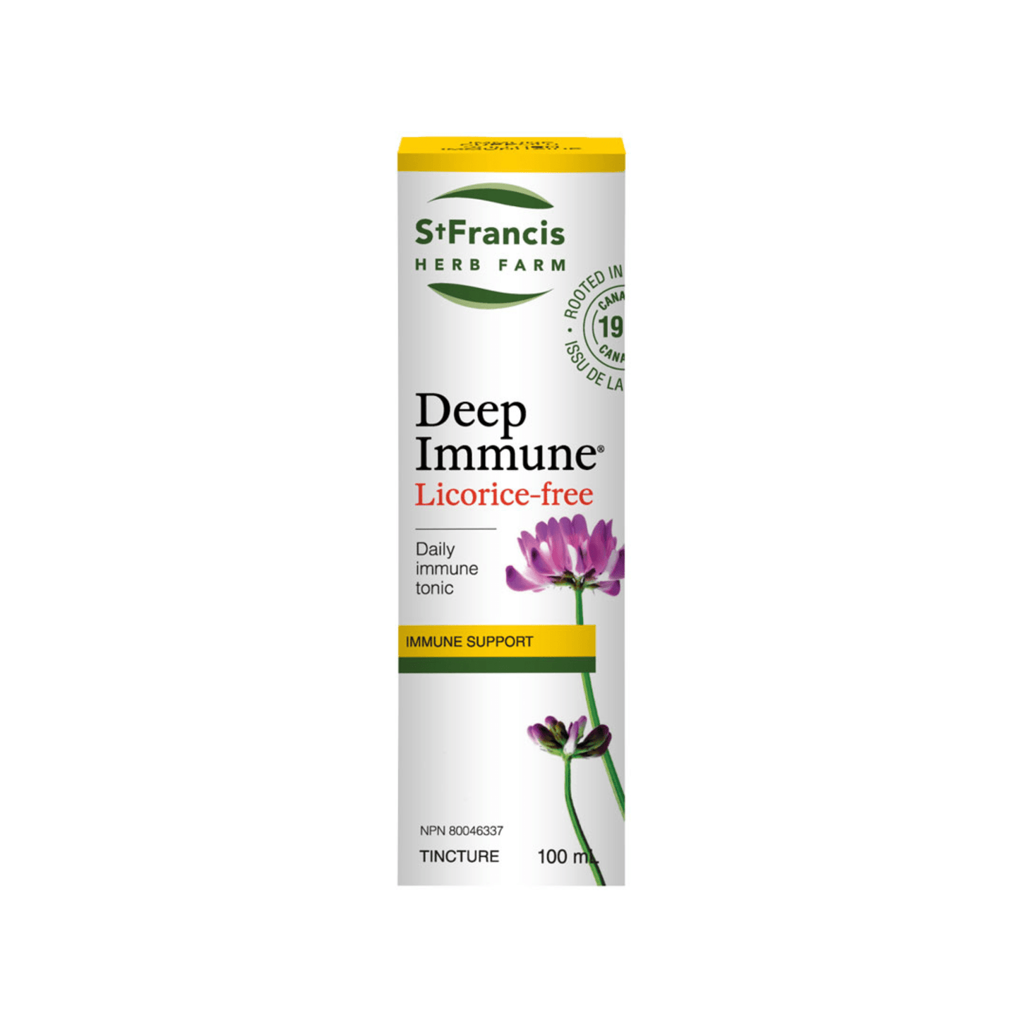 St. Francis Deep Immune Licorice-free 100mls - TEMP PROMO - EXP: 08/2026 - VENTE FINALE - St Francis
