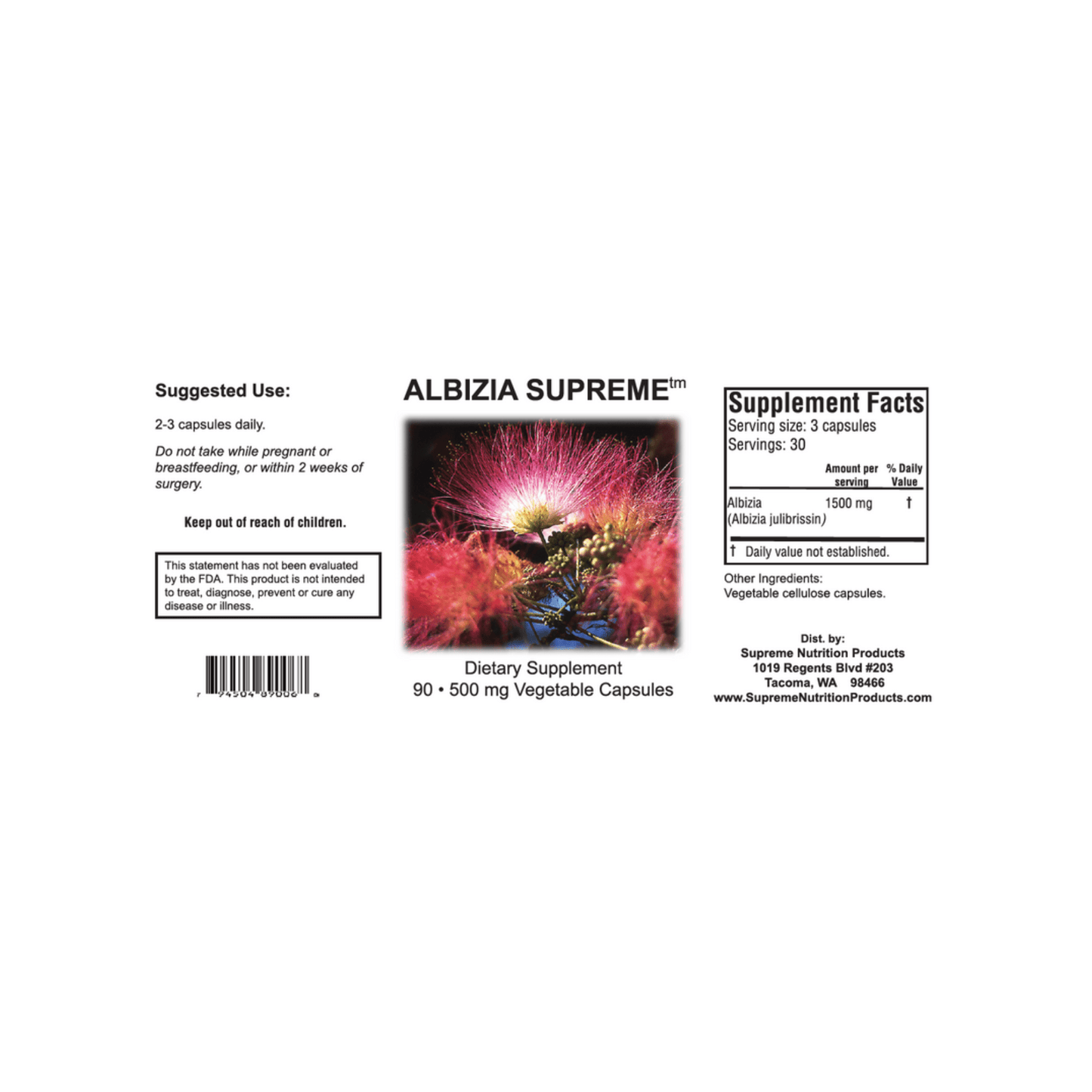 Supreme Nutrition Albizia Supreme - Supreme Nutrition