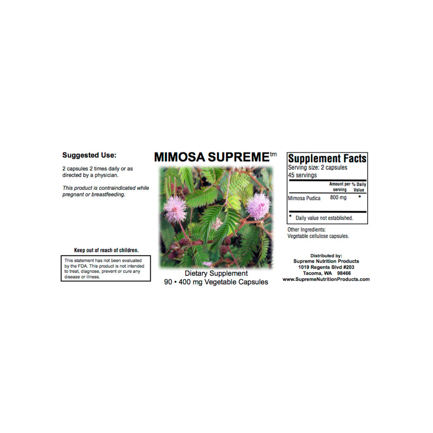 Supreme Nutrition Mimosa Supreme - Supreme Nutrition