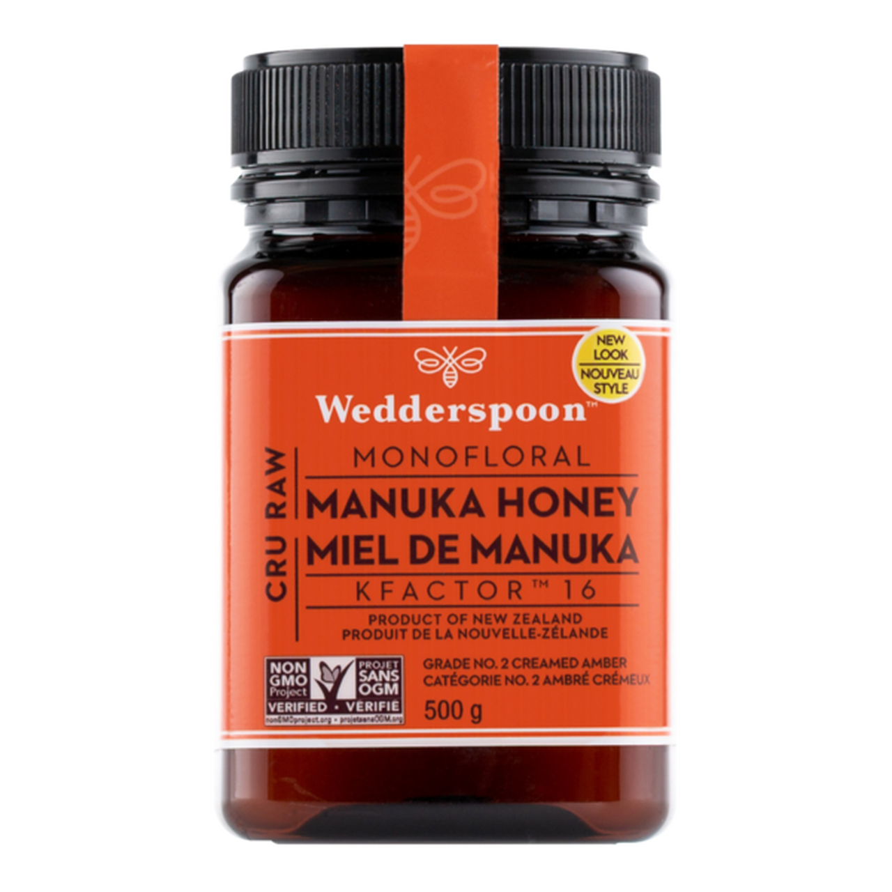 Wedderspoon Raw Manuka Honey