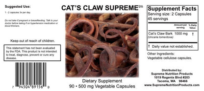 Cats Claw Supreme