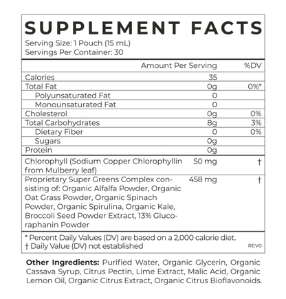 Super Greens (with chlorophyll) -  CYMBIOTIKA