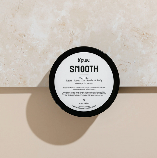 Smooth - Organic Sugar Scrub for Hands & Body